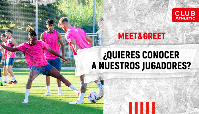 Por ser Club Athletic, participa en el sorteo de un Meet & Greet + Visita guiada en Lezama
