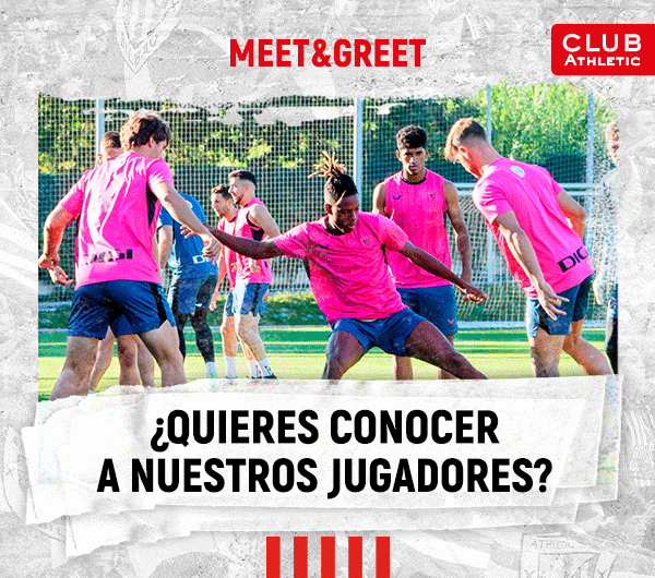 Por ser Club Athletic, participa en el sorteo de un Meet & Greet + Visita guiada en Lezama