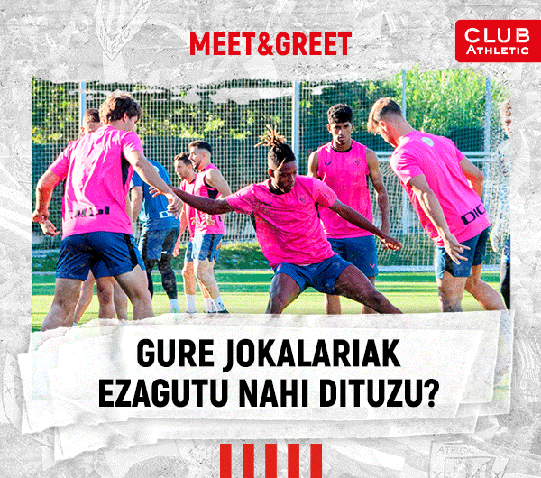 Gure jokalariak ezaguto zozketan parte hartzen!